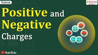 Positive and Negative Charges  Science  iKen