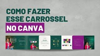 Como fazer post carrossel infinito no Canva