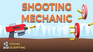 Shooting Mechanic in Unity Nerf Gun - Visual Scripting Tutorial