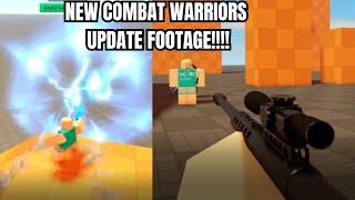 NEW COMBAT WARRIORS UPDATE FOOTAGE