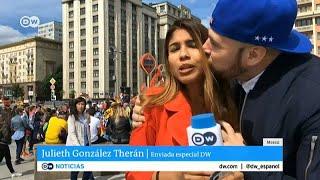 World Cup reporter groped and kissed on air