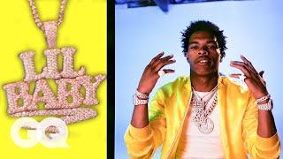 Lil Baby Shows Off His Insane Jewelry Collection  On the Rocks  GQ