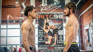 Xavier Bermudez vs lane ward   K1 KICKBOXING RAGE IN THE CAGE 98