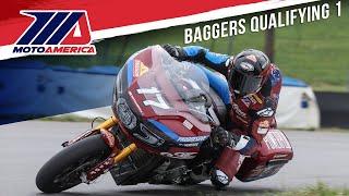 Mission King of the Baggers Qualifying 1 at Mid-Ohio 2024  MotoAmerica