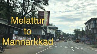 Driving Melattur to Mannarkkad 4K - India