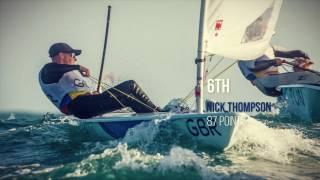 Rio 2016 Laser Medal Race Line Up