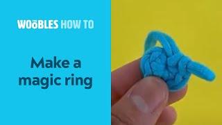 How to crochet the magic ring