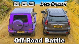 AMG G63 vs Toyota Land Cruiser OFF-ROAD RACE & BATTLE