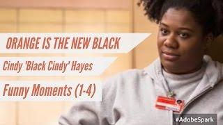 Cindy Black Cindy Hayes  Funny Moments S1-4  OITNB