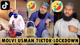 Molvi Usman Tiktok Lockdown Videos  Pakistani Tik Tok Star Usman  Latest Videos Funny 2020 Part 1