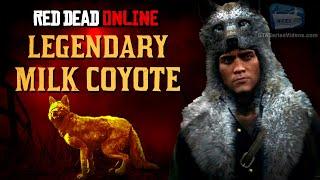 Red Dead Online - Legendary Milk Coyote Mission Animal Field Guide