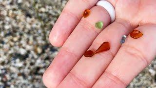 How To Find Beach Glass in San Diego CA  Searching for Sea Glass