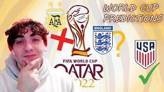 THE SMARTEST AND MOST ACCURATE QATAR WORLD CUP 2022 PREDICTIONS ON EARTH