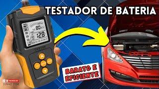 Testador de Baterias Automotivo - Teste de Batreria E-FAST - Ferramenta Para Testar Bateria - FVM