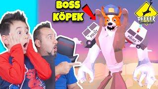 DEV KÖPEK BOSS GELDİ BİRLEŞTİLER SÜPER GÜÇLÜ OLDULAR  DEEER SIMULATOR OYNUYORUZ