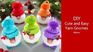  ГНОМИКИ ИЗ ПРЯЖИ  Funny Yarn Gnomes 