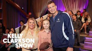 Rob Gronk Gronkowski Surprises A Bullied Female Football Player With A Life-Changing Opportunity