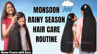 HAIR CARE SECRETS UNVEILED  MONSOON HAIR CARE ️ HAIR OIL HOMEMADE  LONG  HAIR  vlog