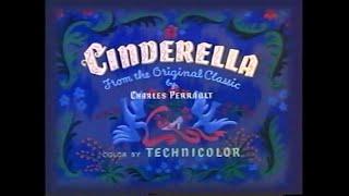 Opening & Closing to Cinderella 1988 VHS Walt Disney Home Video