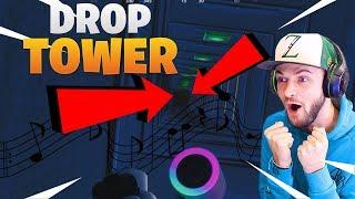 Fortnite Music Block Drop Tower MEME