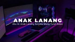 DJ AKU IKI ANAK LANANG KERJOKU MUNG TURUT DALAN VIRAL TIKTOK  NDARBOY GENK 