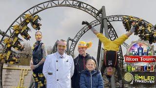 ALTON TOWERS Festival of Thrills THE SMILER TAKEOVER Vlog