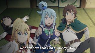 Kazuma meets Megumins Parents and cute little Komekko  Konosuba - Legend of Crimson