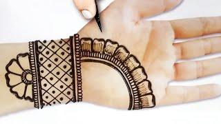 ईद स्पेशल आसान मेहंदी डिजाइन  अरेबिक हिना मेहंदी लगाना सीखें  Eid simple Arabic henna  Mehandi
