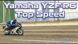 GTA V - Yamaha YZF-R6 2015 - Top Speed