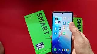 unboxing infinix smart 7 new model 2023 reviewtest camera fiche technique