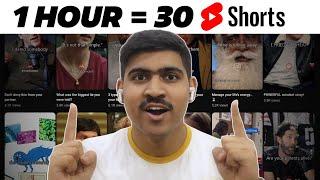 Make 30 YouTube Shorts in 1 Hour Using AI  - Earn Money Passively 