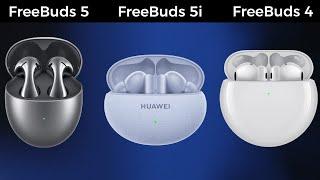 Huawei FreeBuds 5 Vs FreeBuds 5i Vs FreeBuds 4   Which Earbuds Are Right for You?