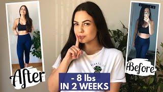 MY WEIGHT LOSS SECRETS  How I Lost 8 lbs in 2 Weeks the HEALTHY WAY Fast & at Home