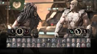 Mortal Kombat XL Character Select Screen wVariations + Kombat Pack 2