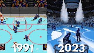 Evolution Of EA NHL Games 1991-2023