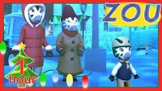 ZOUS CHRISTMAS  1 hour COMPILATION ️ Cartoons  Zou in English