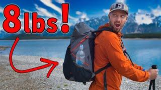 8lbs ULTRALIGHT BACKPACKING GEAR LIST  No Compromises