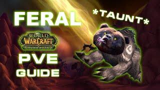 How to sucessfully start as FERAL Druid in TBC  TBC Classic Feral Druid PvE Guide