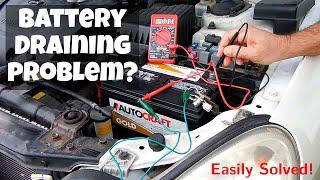 EASILY Identify Vehicle Battery Draining ProblemsParasitic