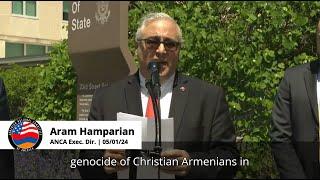 ANCAs Hamparian State Dept. is Guilty of Complicity in Azerbaijan’s Genocide of Artsakh