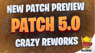 WILD RIFT  *NEW* Patch 5.0 Preview  Asol Rework New Items Champions & More  Hells Reacts