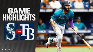 Mariners vs. Rays Game Highlights 62624  MLB Highlights