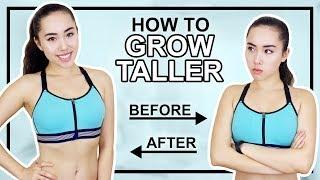 HOW TO GROW TALLER  7 Minute Stretching Routine