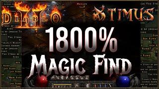 1800% Magic Find - Highest Possible Magic Find in Diablo 2- Diablo 2 Resurrected