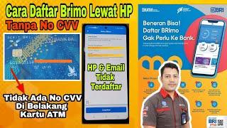 CARA DAFTAR INTERNET BANKING BRI BRIMO LEWAT HP TERBARU TANPA NO CVV