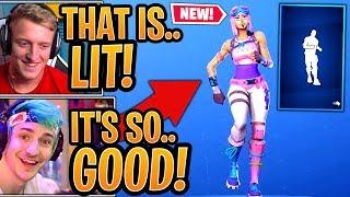 Tfue & Streamers React to the *NEW* BUSINESS HIPS Dance  Emote - Fortnite Best Moments