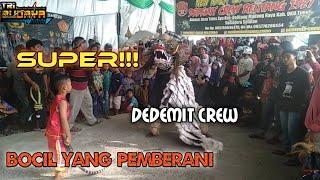 Pertunjukan SOLAH RAMPAK BARONG  Kuda Lumping DEDEMIT CREUW #tribudaya #dedemitcreuw