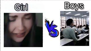 Sneezing Girl Vs Boys  Girl Vs Boys meme  #memer