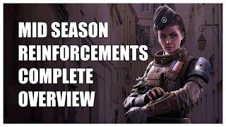 Rainbow Six Siege Velvet Shell Mid Season Reinforcements Complete Overview 3-15-17