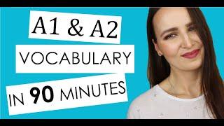 124. Complete Vocabulary for A1 & A2 Levels  Learn Russian most used Words